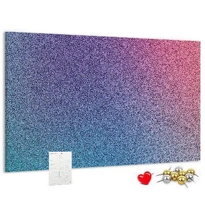 Cork display board Gradient pattern