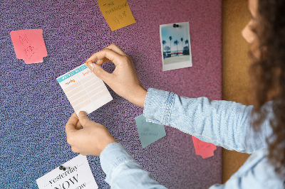 Cork display board Gradient pattern