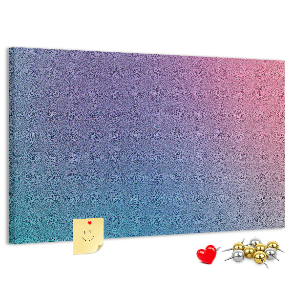 Cork display board Gradient pattern
