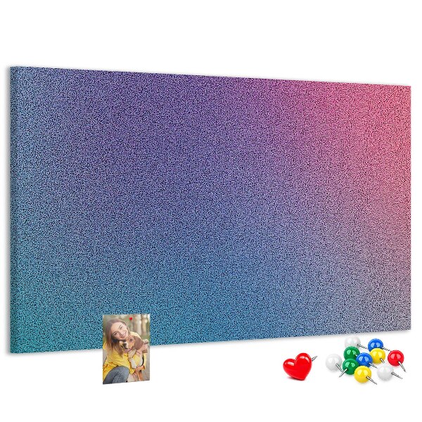 Cork display board Gradient pattern