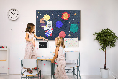 Cork memo board Children's space