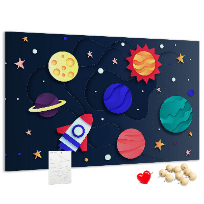 Cork memo board Children's space