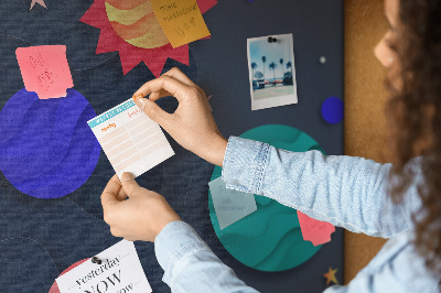 Cork memo board Children's space