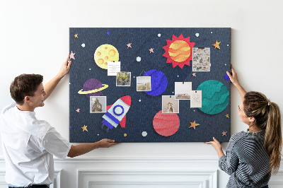 Cork memo board Children's space
