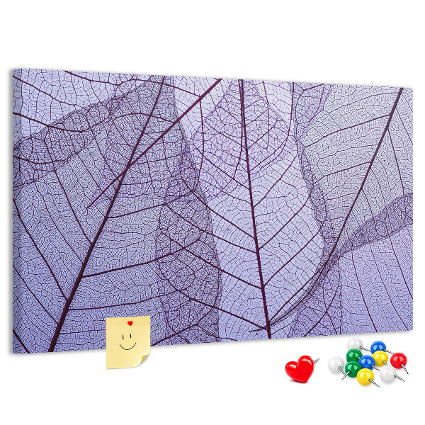 Cork display board Leaves nature