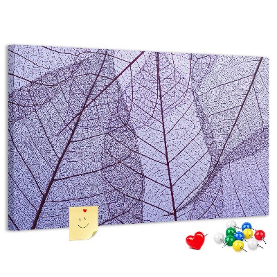 Cork display board Leaves nature