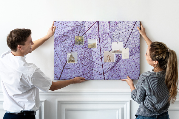 Cork display board Leaves nature