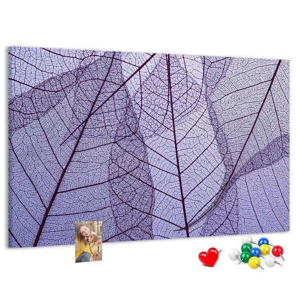 Cork display board Leaves nature