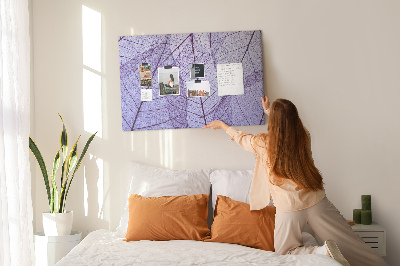 Cork display board Leaves nature