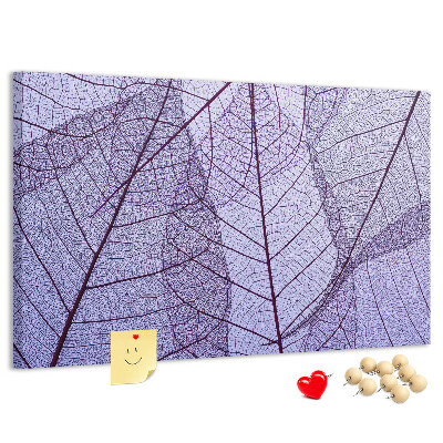 Cork display board Leaves nature