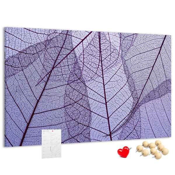 Cork display board Leaves nature