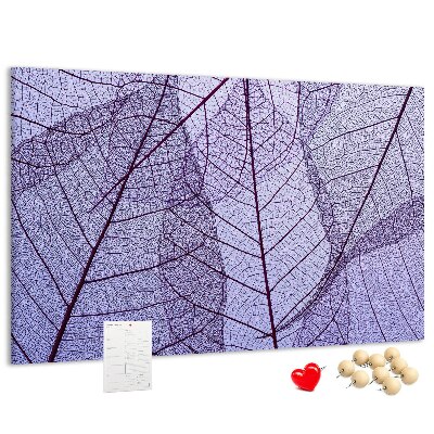 Cork display board Leaves nature
