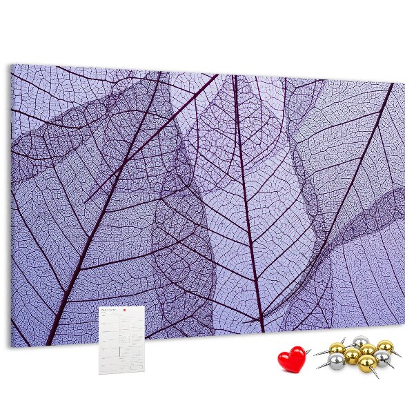 Cork display board Leaves nature
