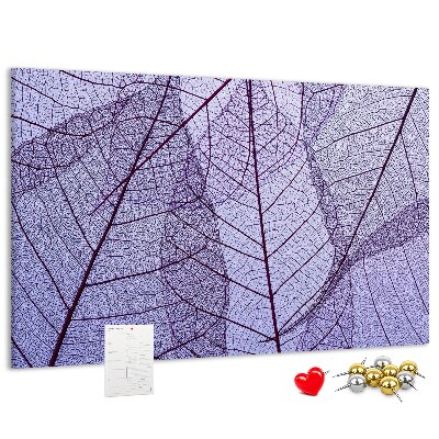 Cork display board Leaves nature
