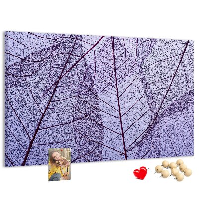 Cork display board Leaves nature