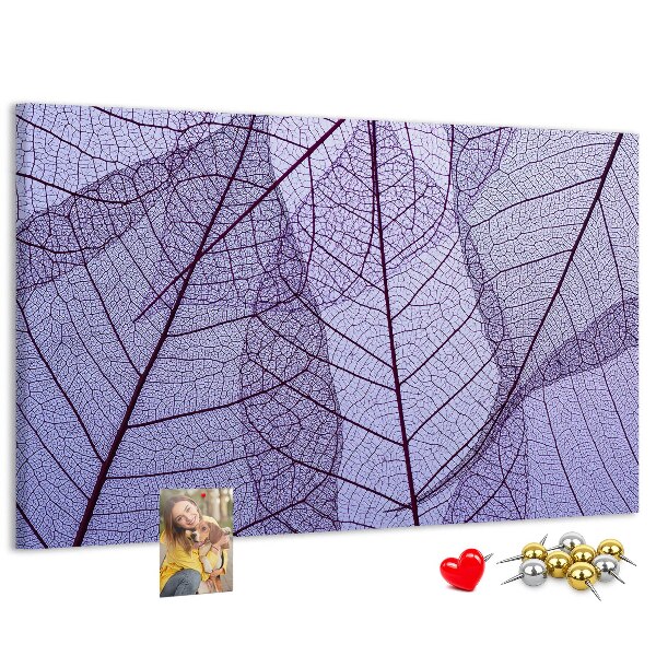 Cork display board Leaves nature