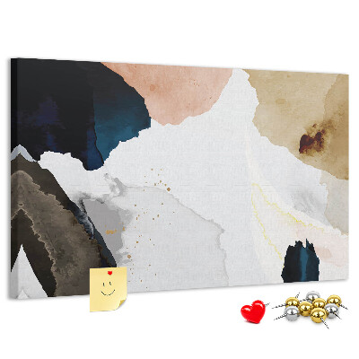 Cork display board Splashes abstraction