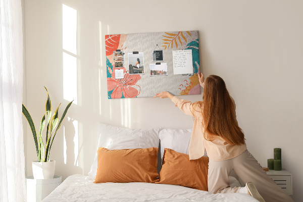 Cork memo board Tropical holidays