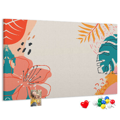 Cork memo board Tropical holidays