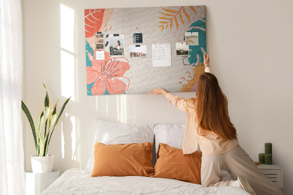 Cork memo board Tropical holidays
