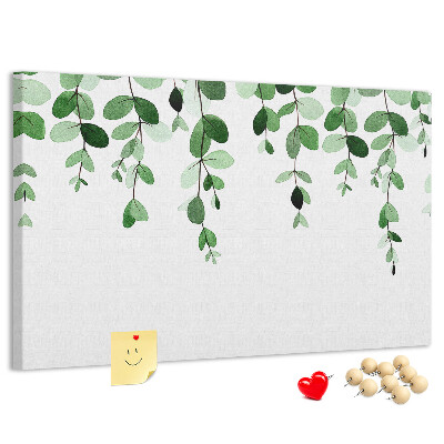 Cork board Plant leaves