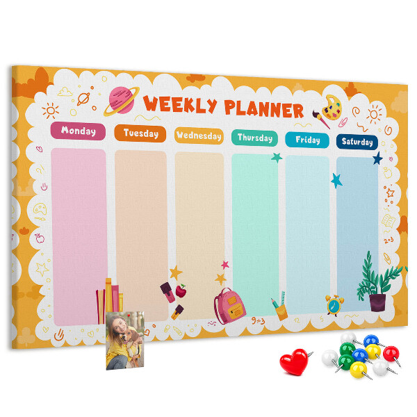 Cork display board Lesson plan