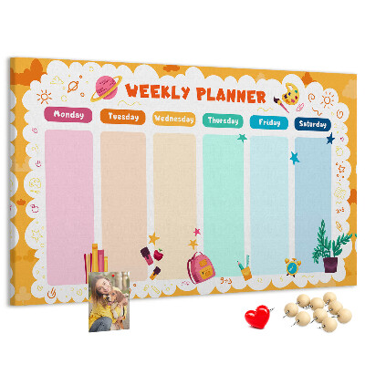 Cork display board Lesson plan