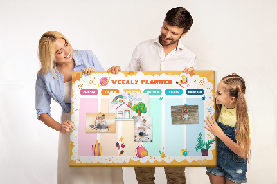 Cork display board Lesson plan