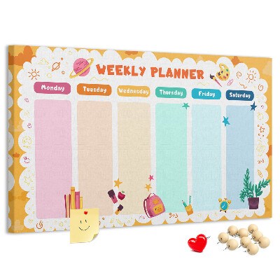 Cork display board Lesson plan