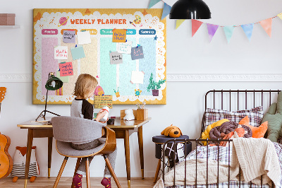 Cork display board Lesson plan