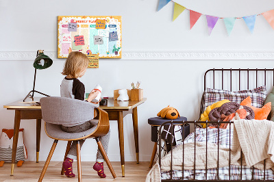 Cork display board Lesson plan