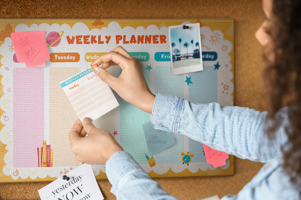 Cork display board Lesson plan