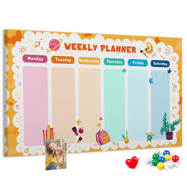 Cork display board Lesson plan