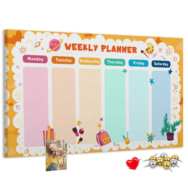 Cork display board Lesson plan