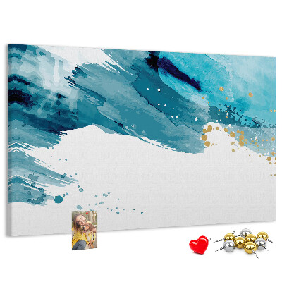 Cork board Brush strokes
