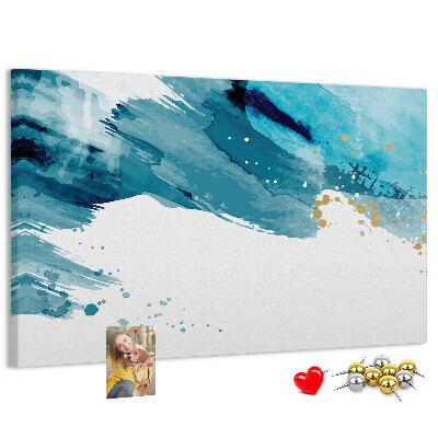 Cork board Brush strokes