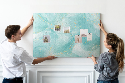 Cork display board Abstract marble