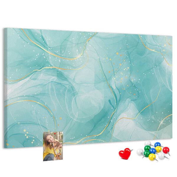 Cork display board Abstract marble