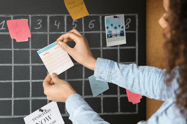 Cork board Lesson plan