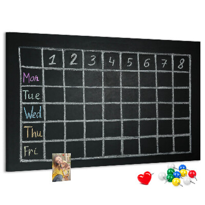 Cork board Lesson plan