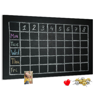 Cork board Lesson plan