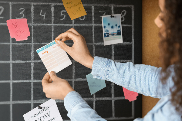 Cork board Lesson plan