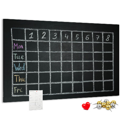 Cork board Lesson plan