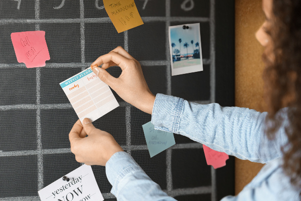 Cork board Lesson plan