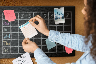 Cork board Lesson plan