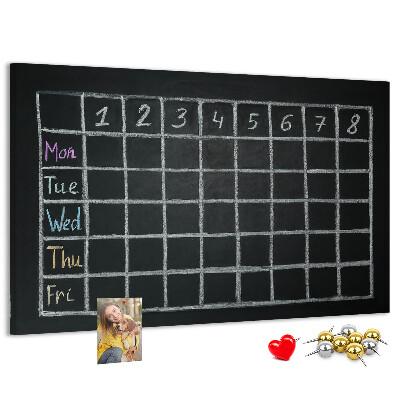Cork board Lesson plan
