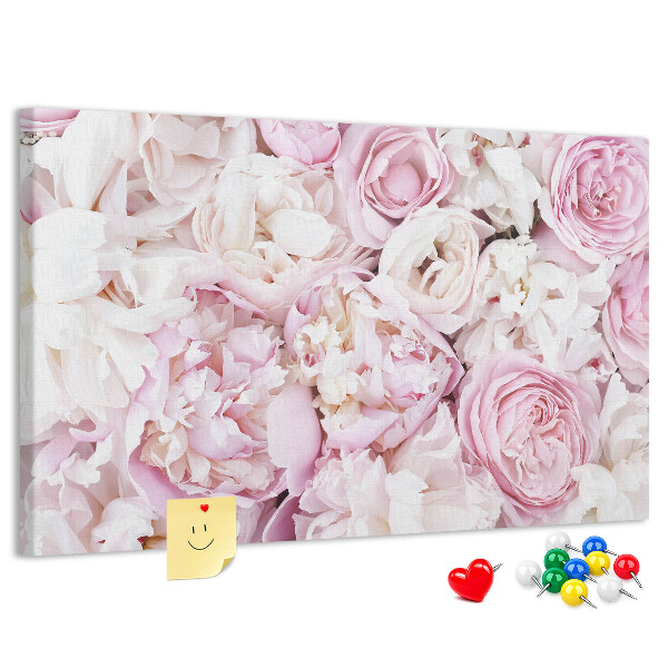 Cork board Decorative flowers
