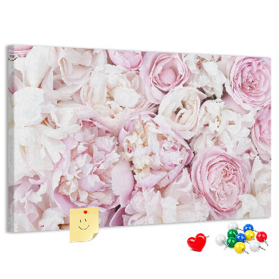 Cork board Decorative flowers