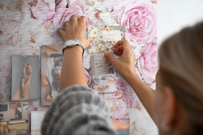 Cork board Decorative flowers