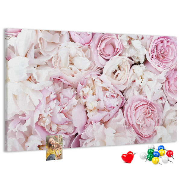 Cork board Decorative flowers